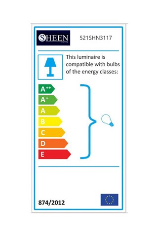 Suspension en bois Erebos - Naturel - 5 x 40 W