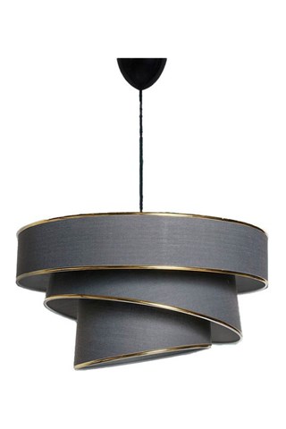 Suspensions Couper - Anthracite et doré - 45-60 W