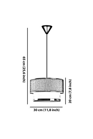 Suspension - Beige - 60 W
