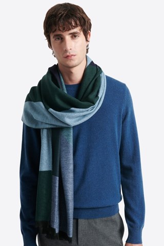 Écharpe - Verde-escuro