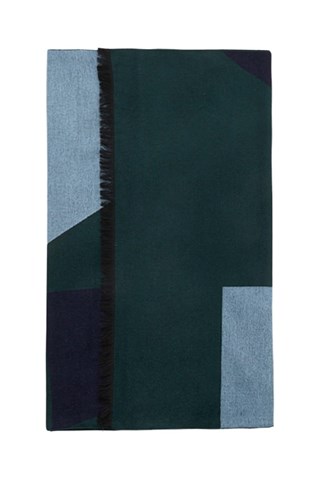 Écharpe - Verde-escuro