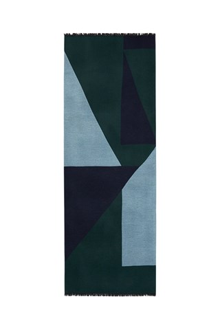 Écharpe - Verde-escuro