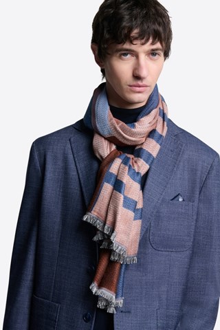 Écharpe - Vermelho-tijolo