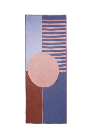 Écharpe - Vermelho-tijolo