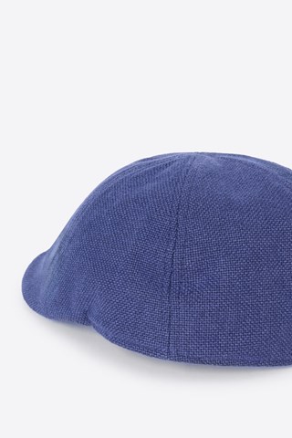 Boné de linho - Azul-cobalto