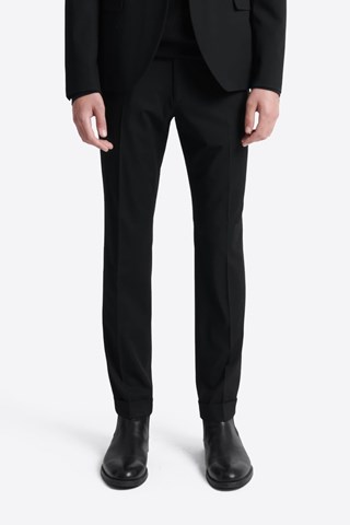 Calças de fato slim - Preto