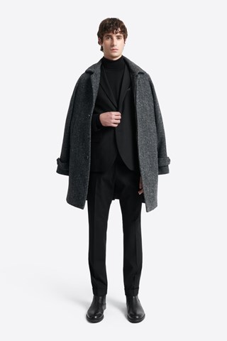 Calças de fato slim - Preto