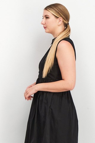 Abito a campana Sleeveless - Nero