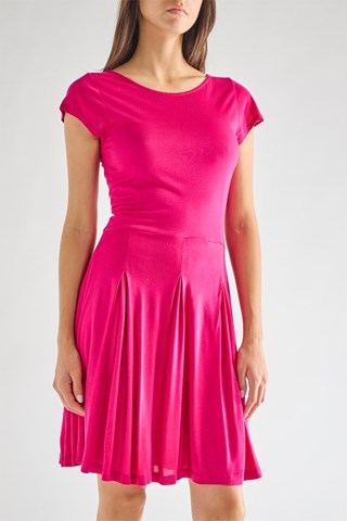 Abito a campana Meadow - Fucsia