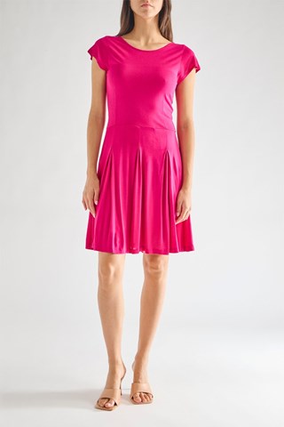 Abito a campana Meadow - Fucsia