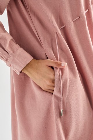 Abito a trapezio Ft - Rosa antico