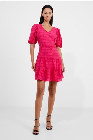 Abito a campana Vee - Fucsia