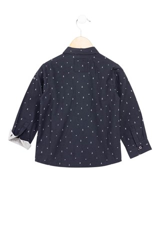 Chemise avec noeud papillon Vopasi - Bleu marine