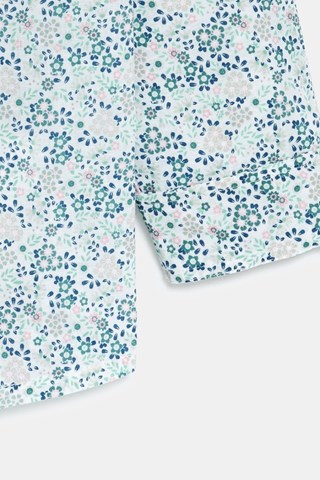 Chemise en lin - Blanc et vert - Okaïdi