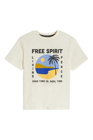T-shirt - Beige - Okaidi