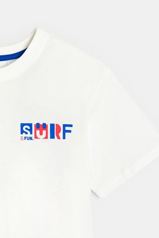 T-shirt - Blanc - Okaidi