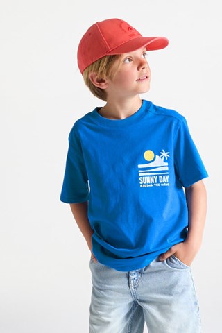 T-shirt - Bleu - Okaidi