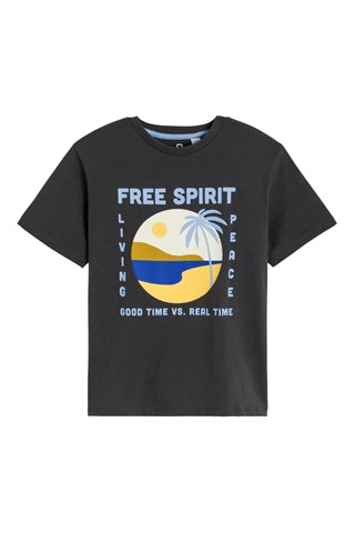 T-shirt - Noir - Okaidi