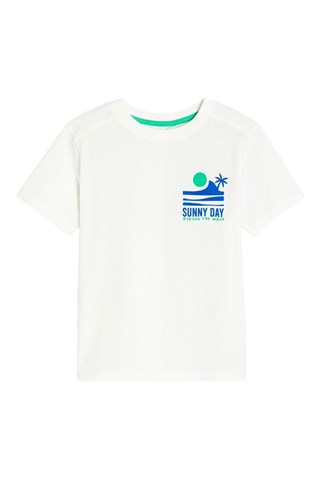 T-shirt - Blanc - Okaidi