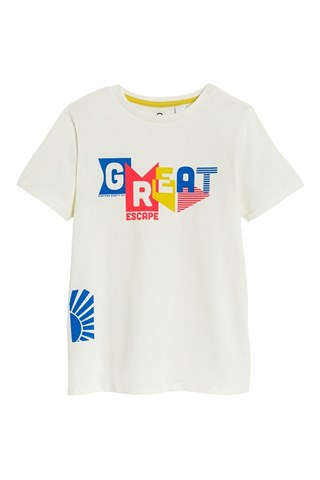 T-shirt - Blanc - Okaidi