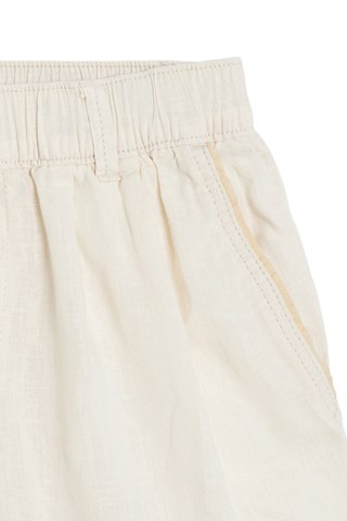 Short en lin - Beige