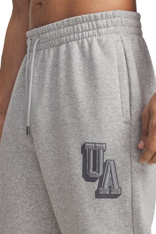 Pantalon polaire oversize Icon - Gris chiné
