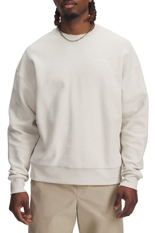 Sweat polaire Icon Terry - Blanc