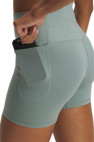 Panty d’entrainement taille haute Meridian - Vert d’eau