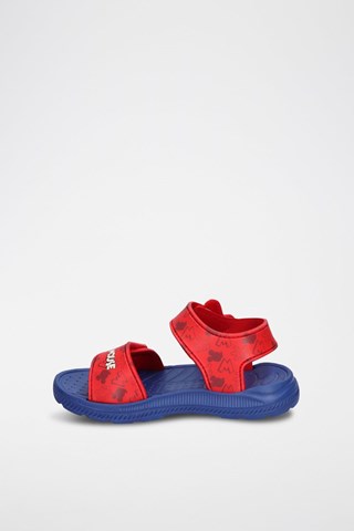 Sandálias Mickey Disney - Vermelho e azul-marinho - Vermelho