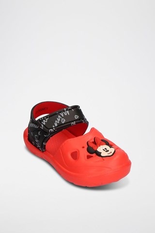 Sandálias Minnie Disney - Vermelho - Vermelho
