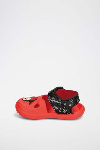 Sandálias Minnie Disney - Vermelho - Vermelho