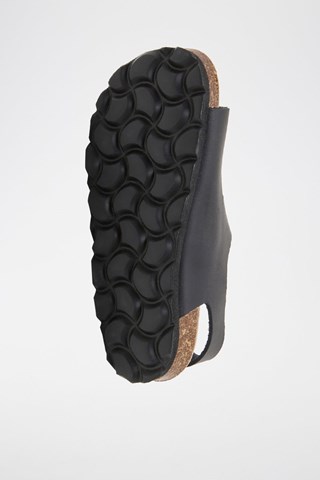 Sandalias de piel - Negro