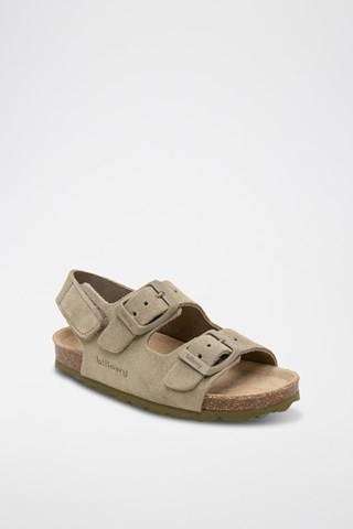 Sandalias de piel - Caqui
