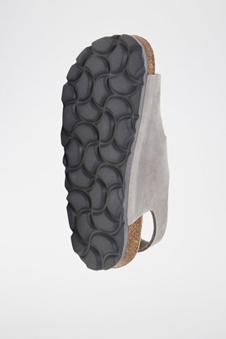 Sandalias de piel - Gris