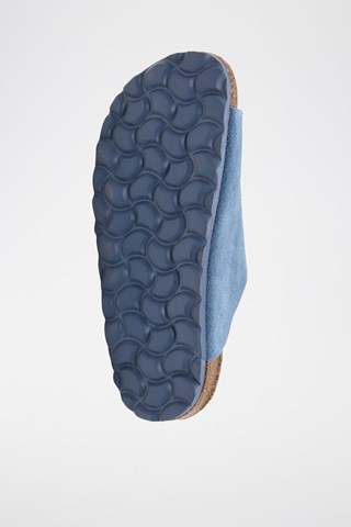 Sandalias de piel - Azul