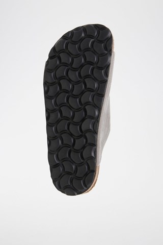 Sandalias de piel - Gris