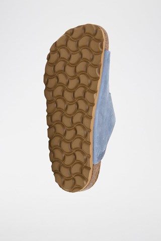 Sandalias de piel - Azul