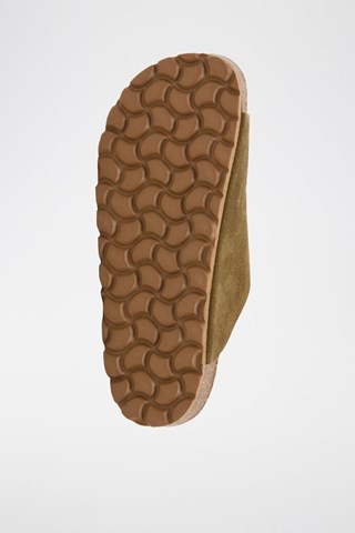 Sandalias de nobuk - Caqui
