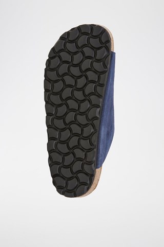 Sandalias de nobuk - Azul