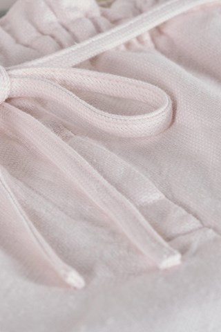 Short en lin taille haute Ioa - Ecru