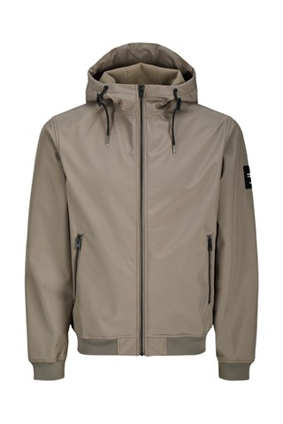 Blouson à capuche - Taupe