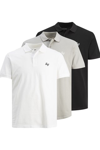 3 polos - Blanc et noir