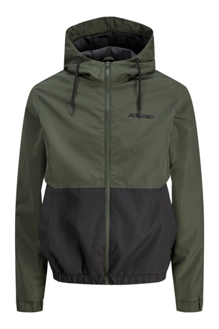 Blouson à capuche - Vert