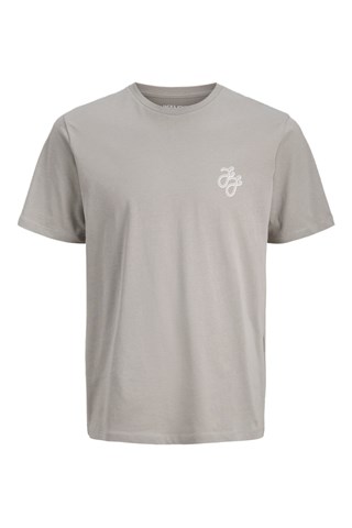 5 t-shirts - Blanc et gris