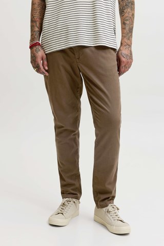 Chino en coton biologique - Marron