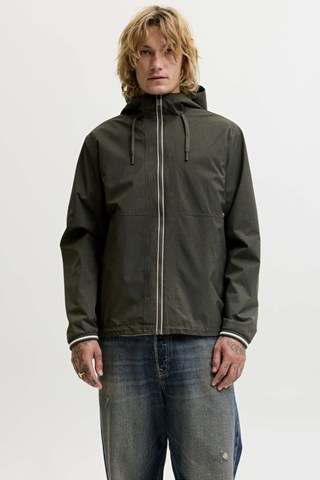 Veste à capuche - Vert foncé