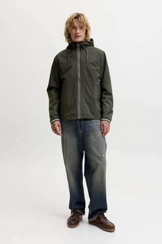 Veste à capuche - Vert foncé