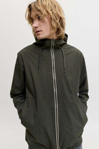 Veste à capuche - Vert foncé