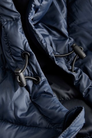 Doudoune à capuche - Bleu marine