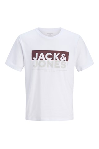 5 t-shirts - Blanc et beige